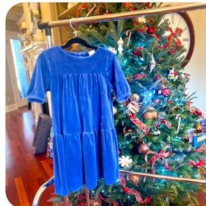 HA velvet twirl dress